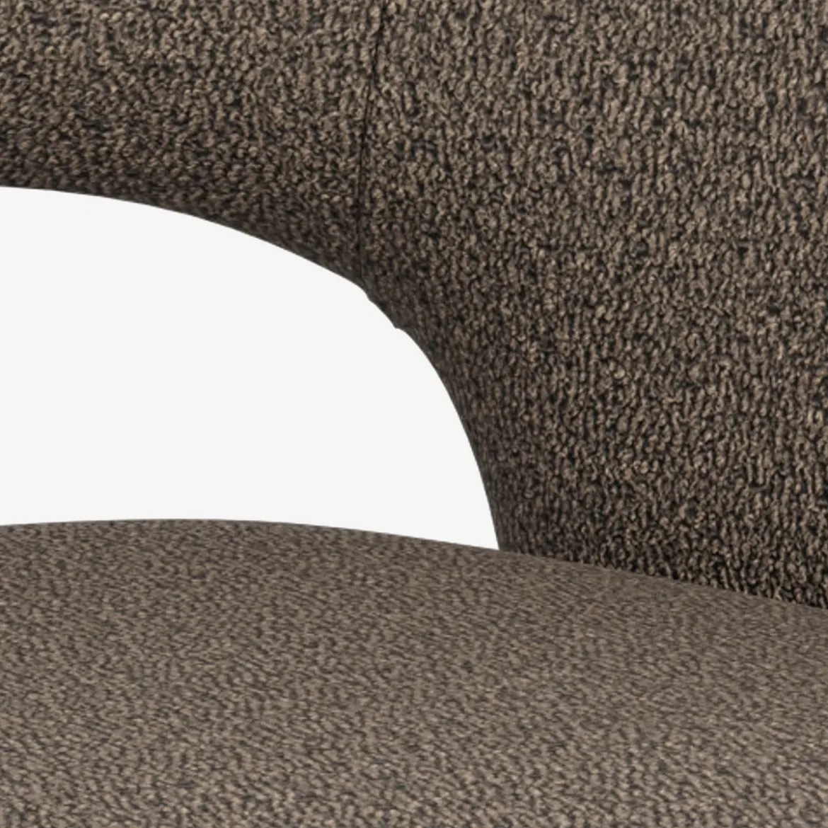 Tori spisebordsstol m/armlæn Taupe