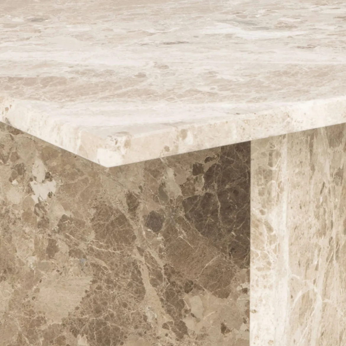 Vega sofabord Latte marmor