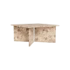 Vega sofabord Latte marmor