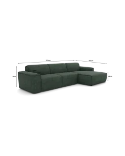 Vilanova Chaiselongsofa Højrevendt