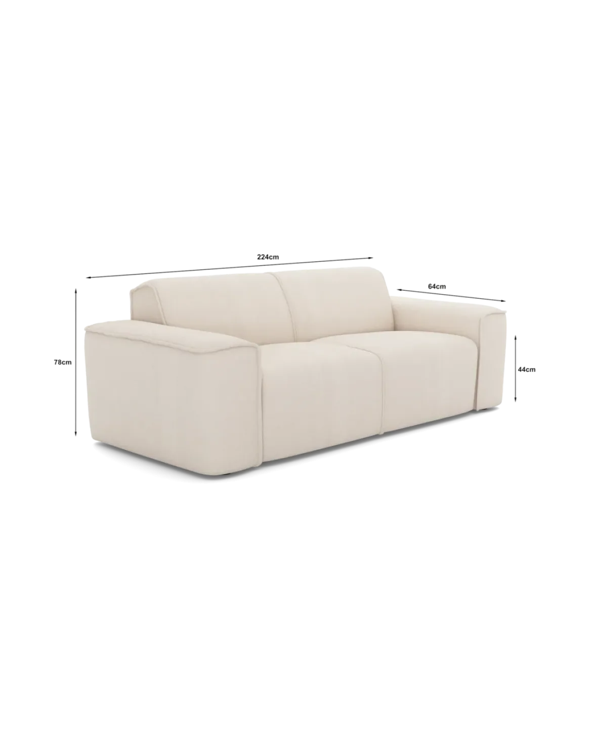 Vilanova 2-3 pers. sofa