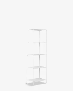 Vista reol 5 hylder Hvid
