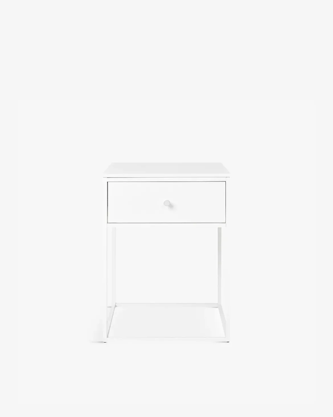 Vista sengebord Hvid