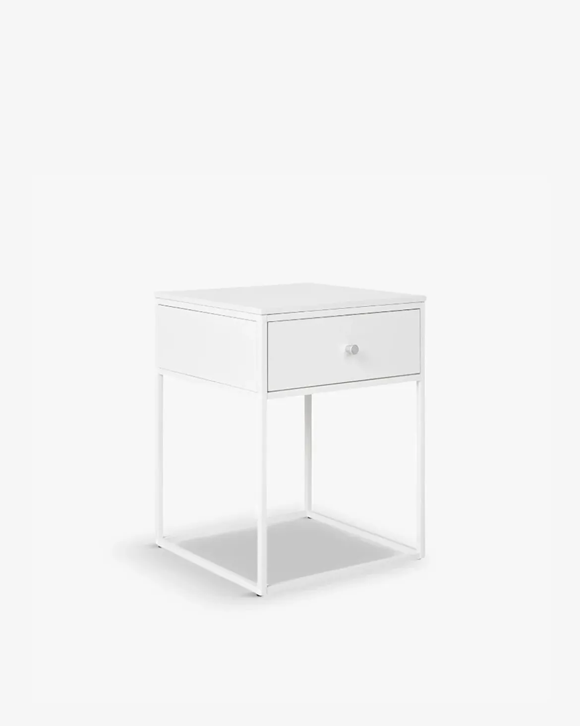Vista sengebord Hvid