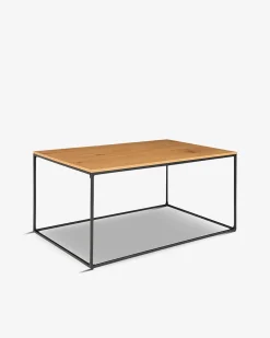 Vista sofabord Eg/sort