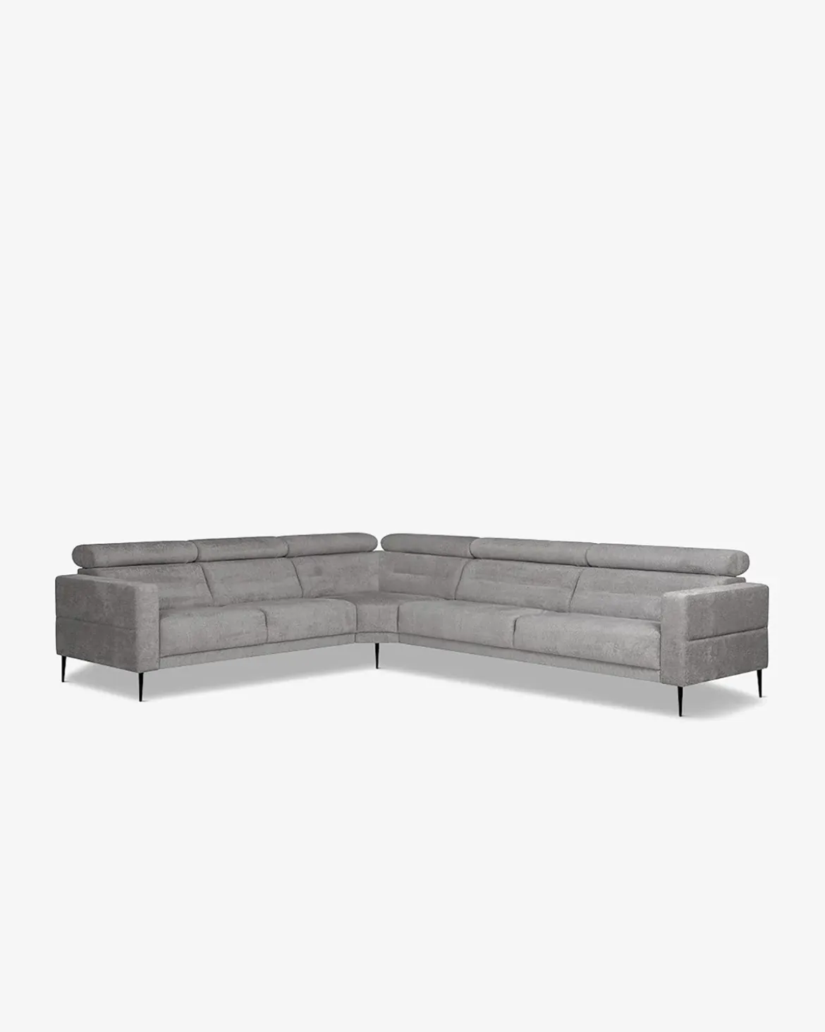 Vizion hjørnesofa Grå bouclé