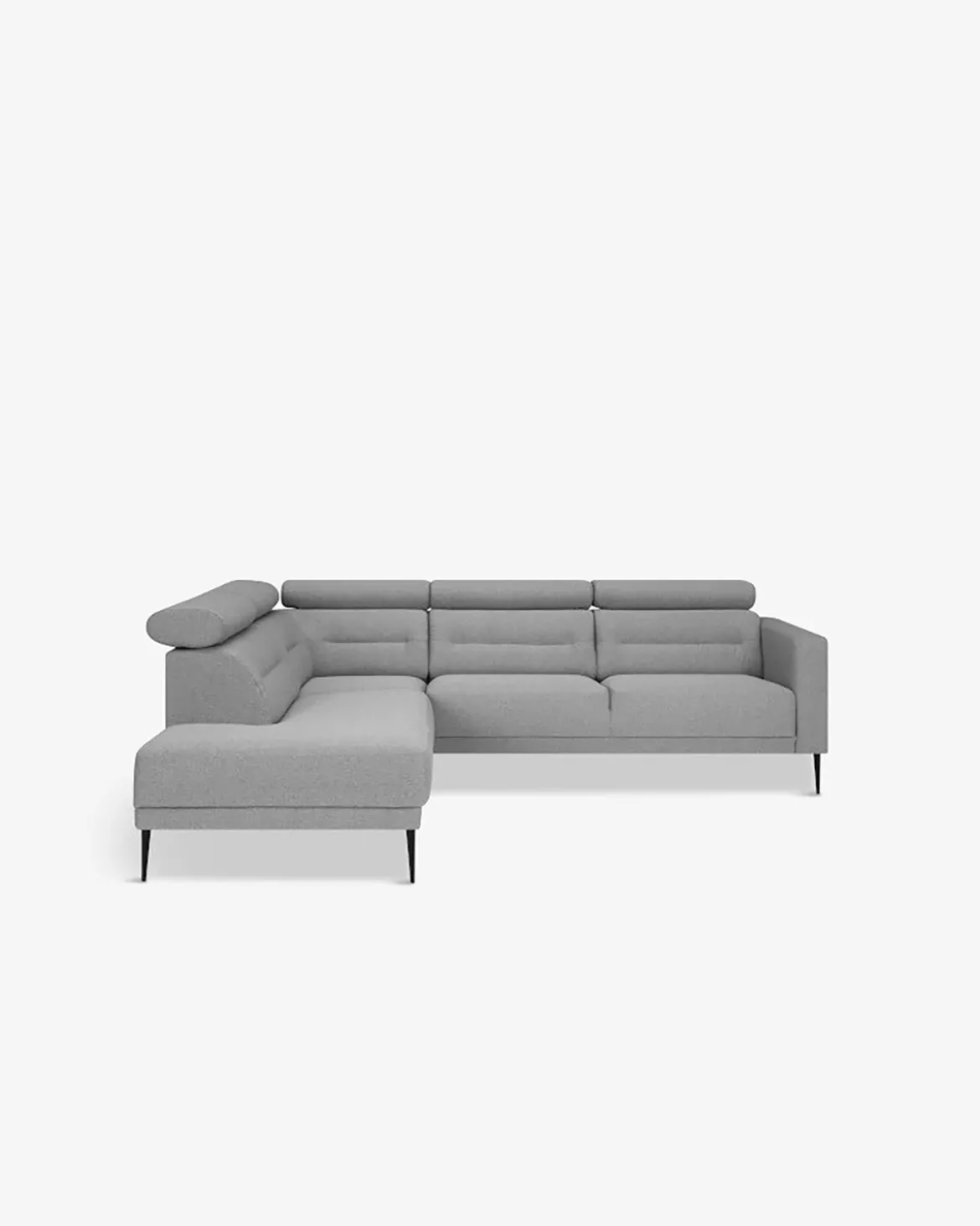 Vizion hjørnesofa m/open end Grå Højrevendt