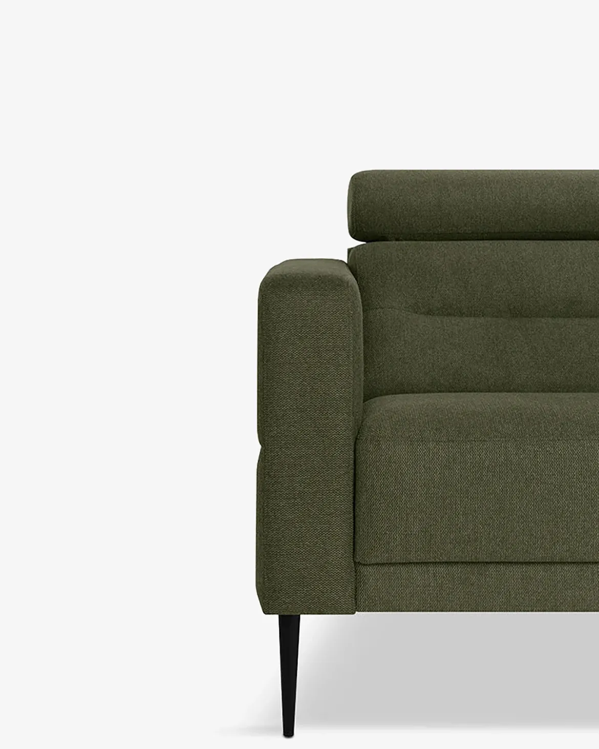 Vizion 2,5 pers sofa Mørkegrøn