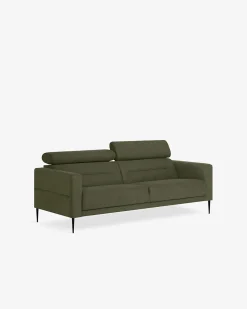 Vizion 3 pers sofa Mørkegrøn