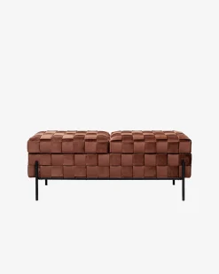 Weave bænk Mocca