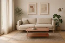Yuba sofabord Terracotta