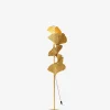 Yuva gulvlampe Guld